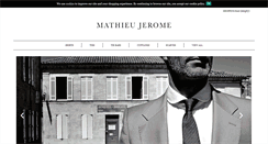 Desktop Screenshot of mathieujerome.com